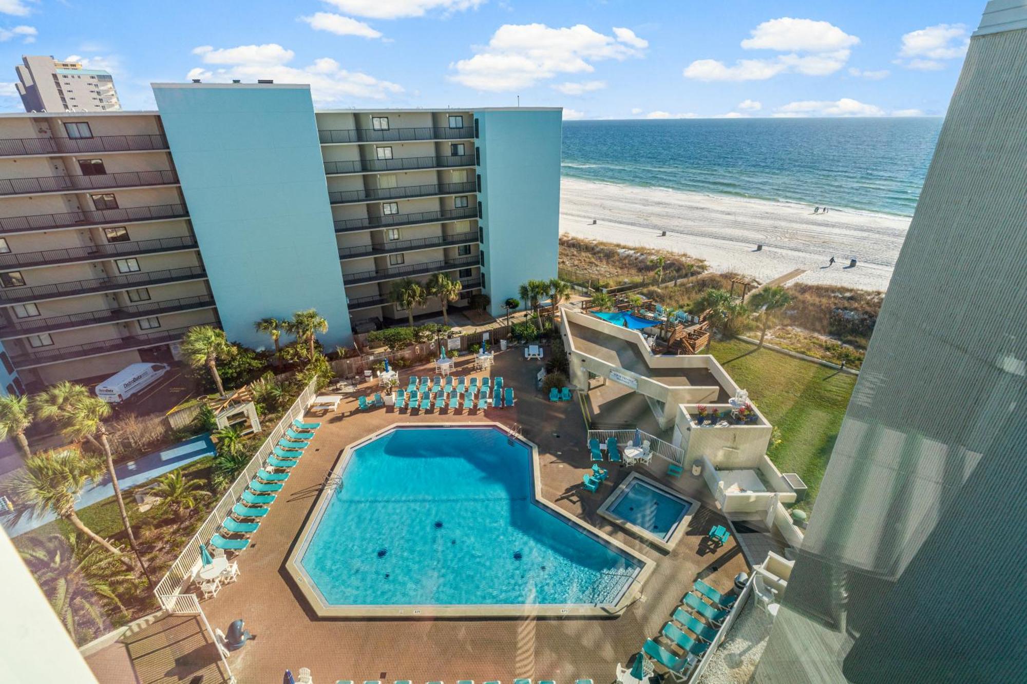Sea The Gulf - Top Of The Gulf 809 - Beach Front Resort - Ocean View Free Beach Chair Service Panama City Beach Exterior photo