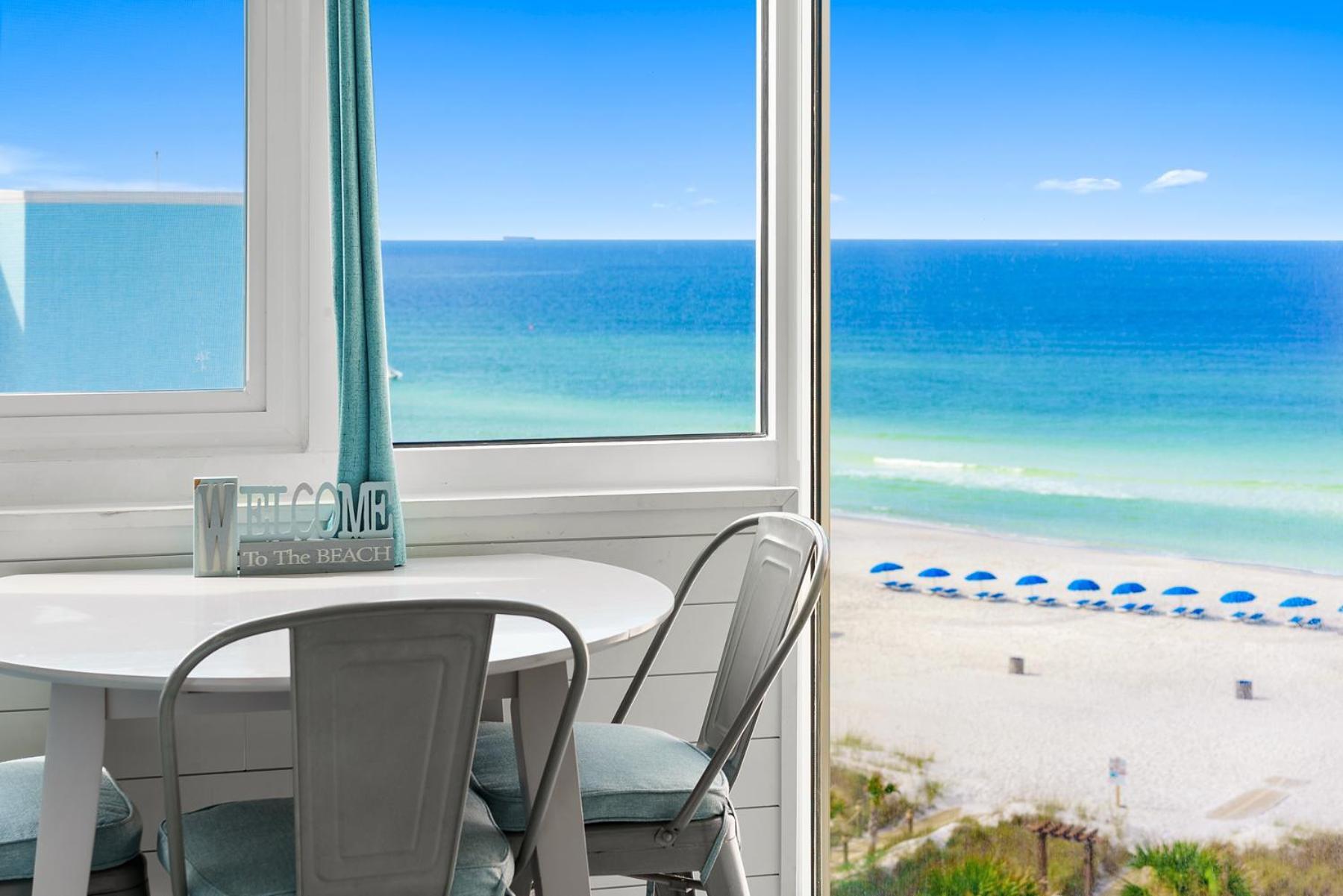 Sea The Gulf - Top Of The Gulf 809 - Beach Front Resort - Ocean View Free Beach Chair Service Panama City Beach Exterior photo